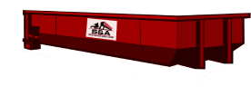 Open Top Dumpster - 6 Yard Dumpster